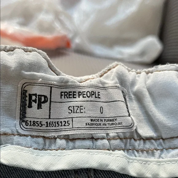 Free People Blue Distressed Mini Skirt - Picture 4 of 5